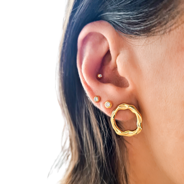 Stellar Trio Studs